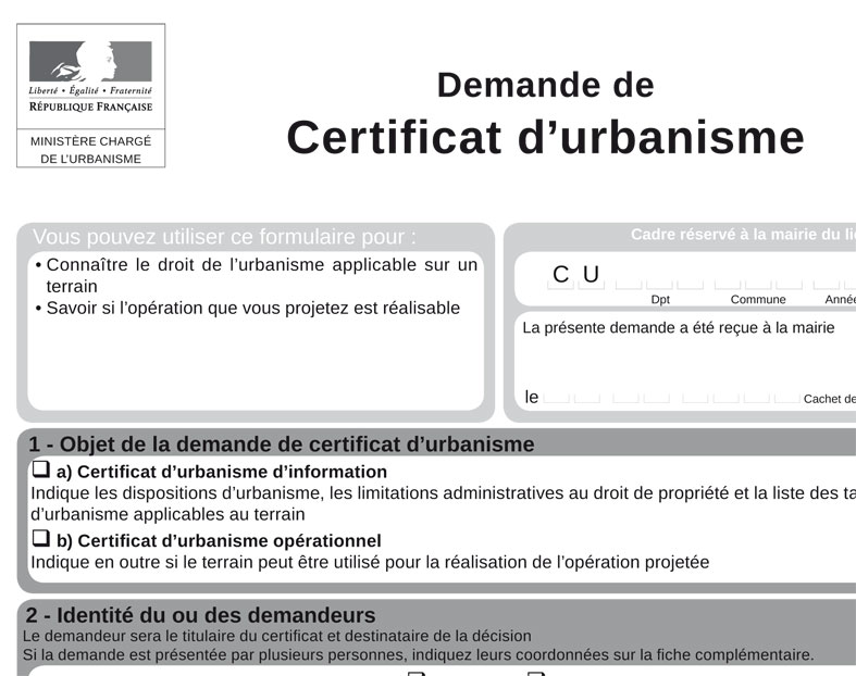 Lire la suite à propos de l’article Le certificat d&rsquo;urbanisme